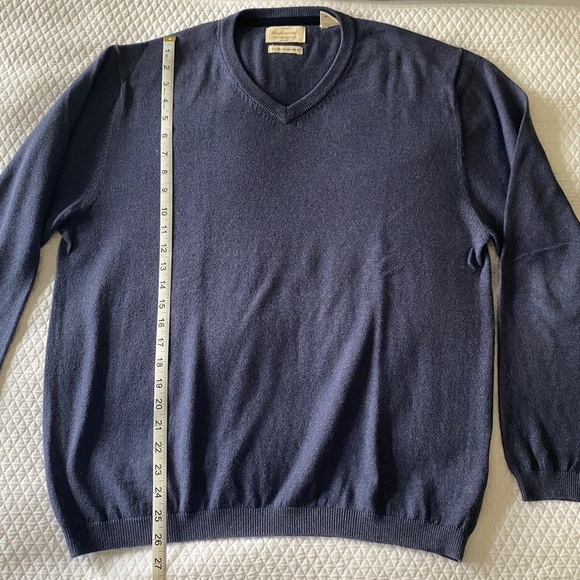 Weatherproof Vintage Men's Blue Cashmere V-Neck
Sweater Size L - Picture 2 of 9